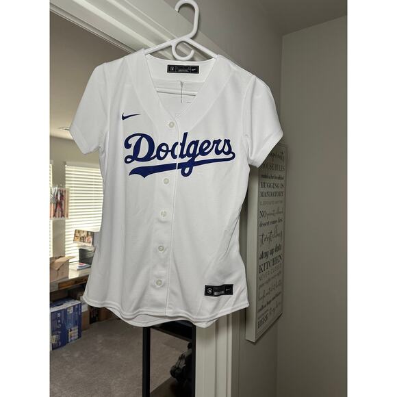 NWT Womens Small Dodgers Jersey - Picture 1 of 5